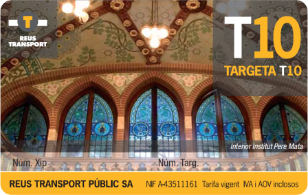 tarjeta transport