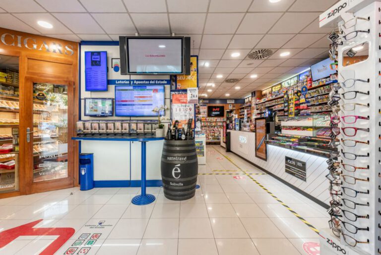 Foto interior del Estanco