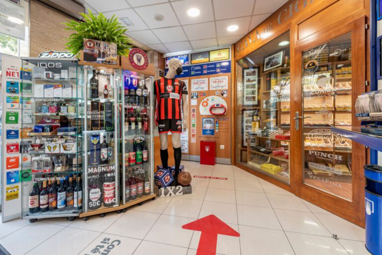 Foto interior del Estanco
