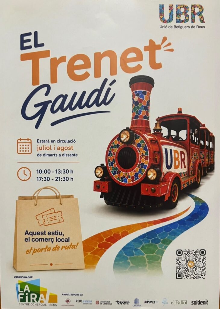 ⁠⁠Aquest estiu el comerç local et porta de ruta. ( Unió Botiguers de Reus )